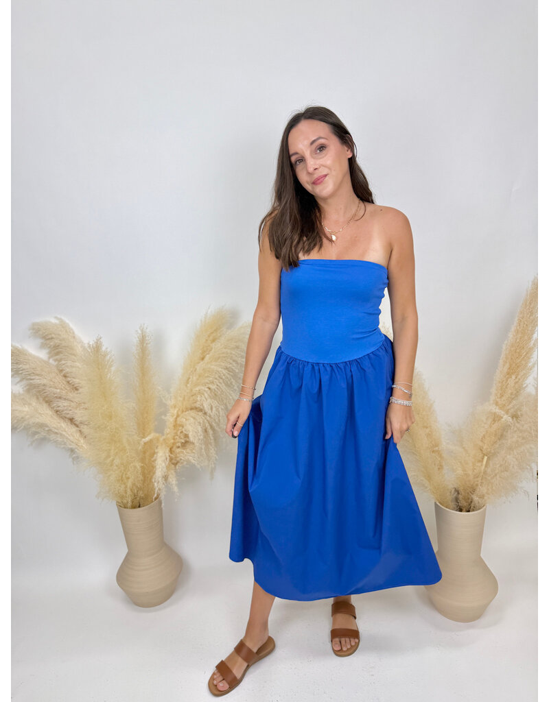 nz Tube Top Midi Dress