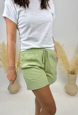 nz Contrast Stitched Pull On Shorts