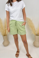 nz Contrast Stitched Pull On Shorts