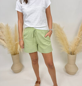 nz Contrast Stitched Pull On Shorts