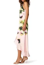Steve Madden Mindy Floral Print High-Low Dress