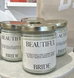 Sweet Water Decor Beautiful Bride 9 oz Soy Candle