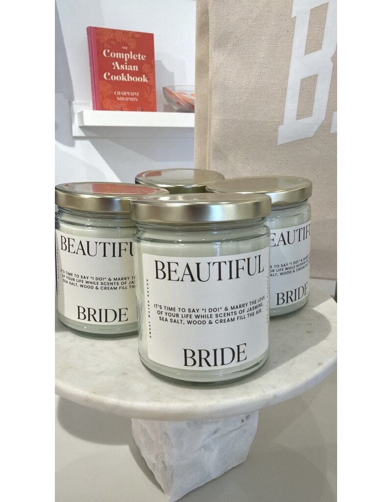 Sweet Water Decor Beautiful Bride 9 oz Soy Candle
