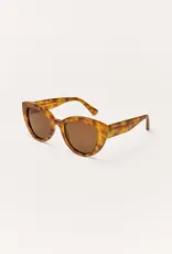 Z Supply Golden Hour Brown Tortoise - Brown Sunglasses