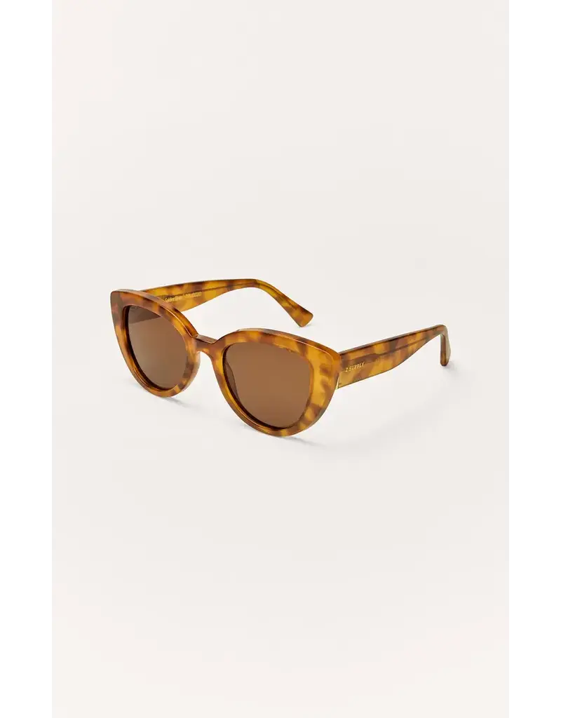 Z Supply Golden Hour Brown Tortoise - Brown Sunglasses