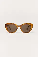 Z Supply Golden Hour Brown Tortoise - Brown Sunglasses