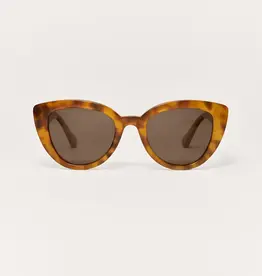 Z Supply Golden Hour Brown Tortoise - Brown Sunglasses
