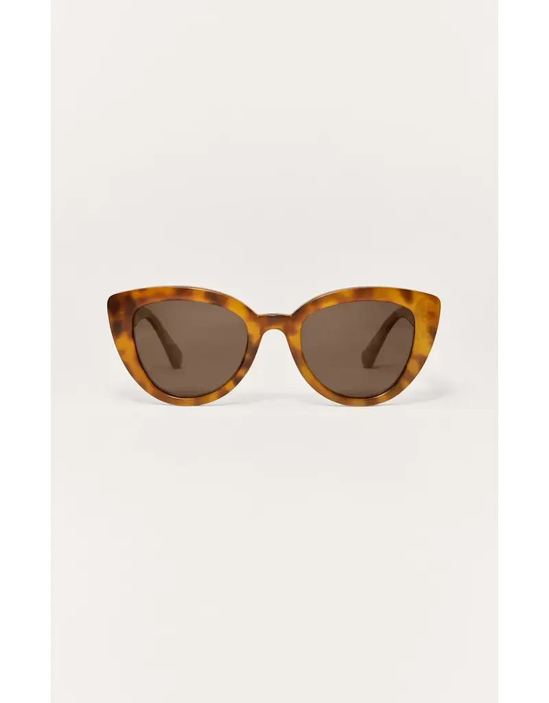 Z Supply Golden Hour Brown Tortoise - Brown Sunglasses