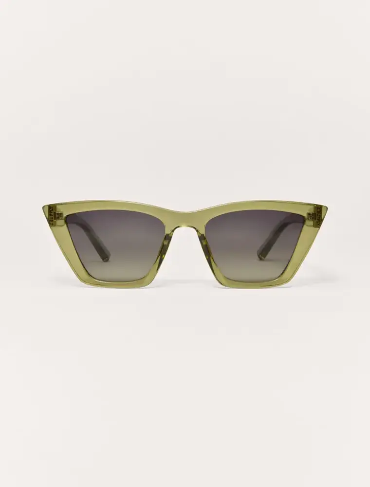 Z Supply Villa Olive - Gradient Polarized Sunglasses