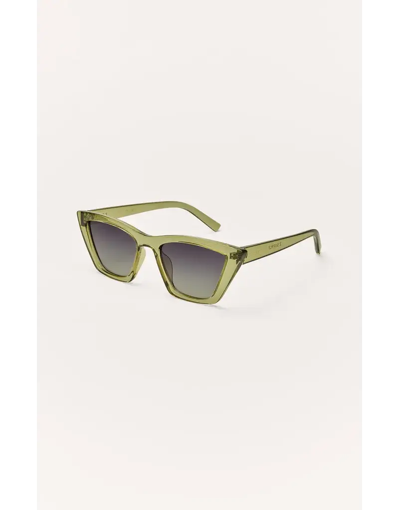 Z Supply Villa Olive - Gradient Polarized Sunglasses
