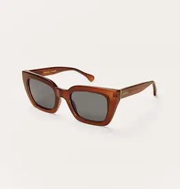 Z Supply Hideaway Taro - Grey Polarized Sunglasses