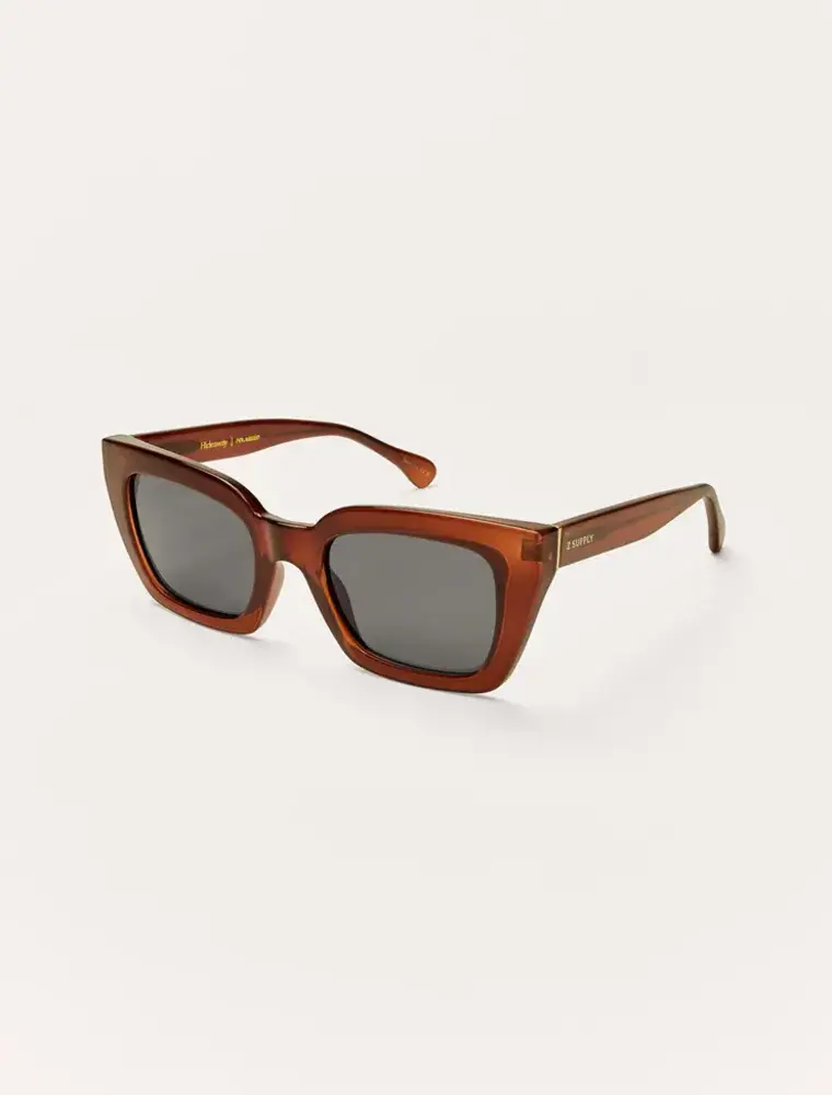 Z Supply Hideaway Taro - Grey Polarized Sunglasses