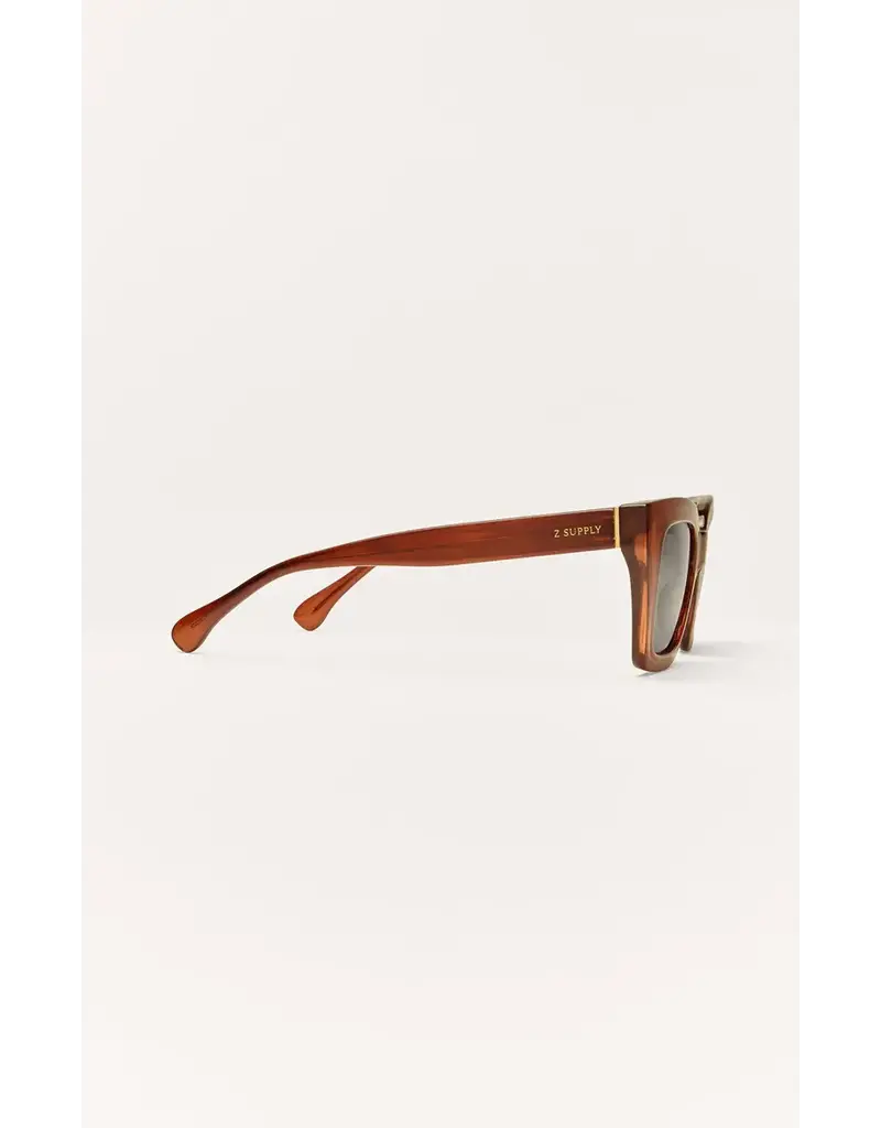 Z Supply Hideaway Taro - Grey Polarized Sunglasses