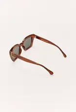 Z Supply Hideaway Taro - Grey Polarized Sunglasses