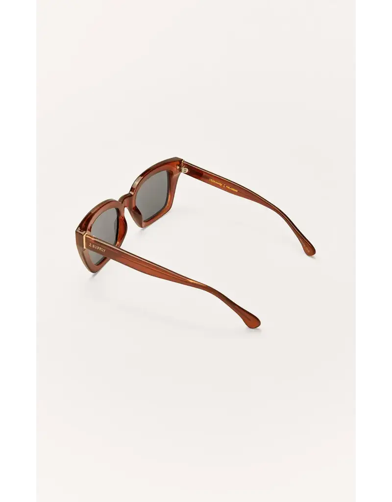 Z Supply Hideaway Taro - Grey Polarized Sunglasses