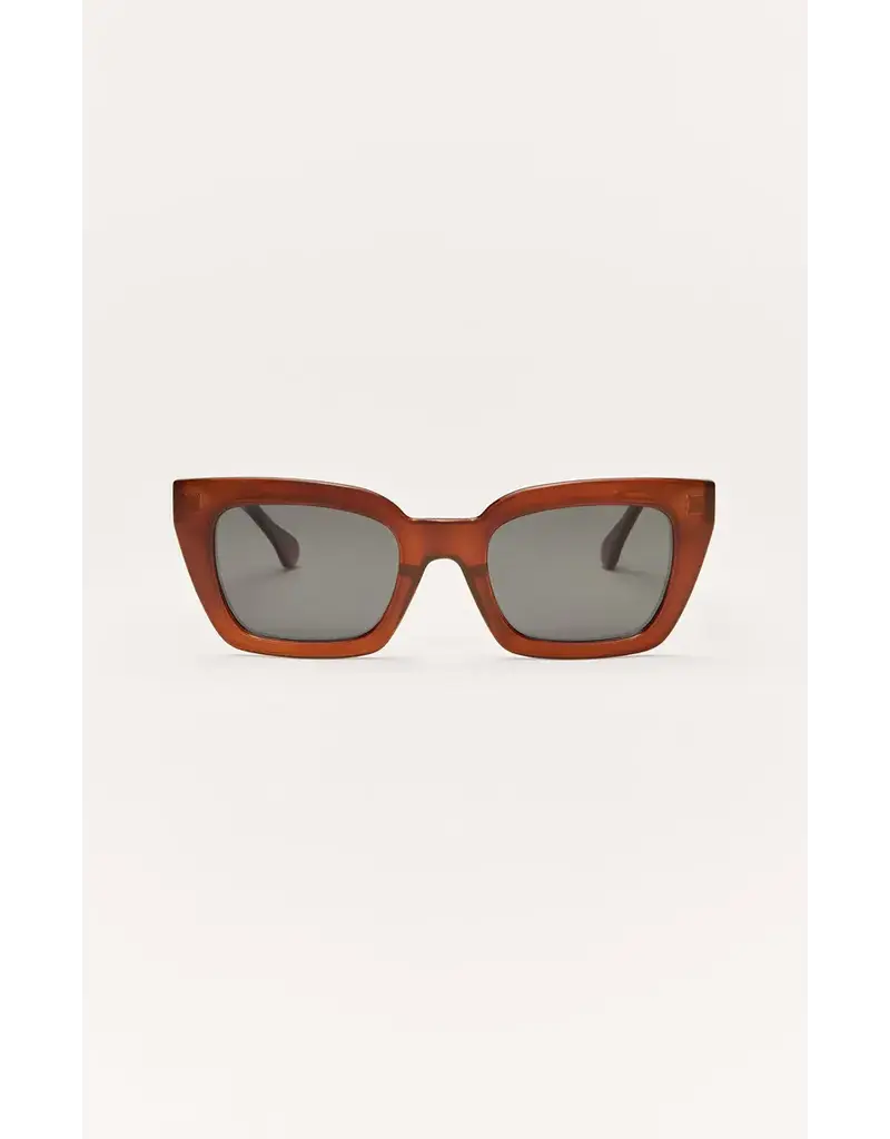 Z Supply Hideaway Taro - Grey Polarized Sunglasses