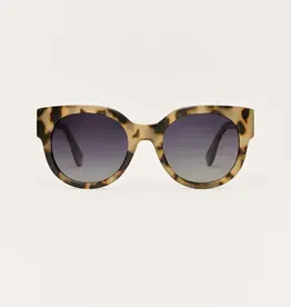 Z Supply Lunch Date Dark Tort - Gradient Polarized Sunglasses