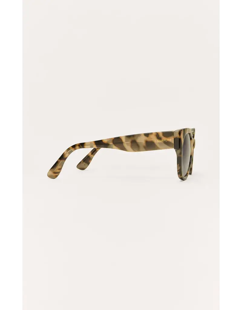 Z Supply Lunch Date Dark Tort - Gradient Polarized Sunglasses