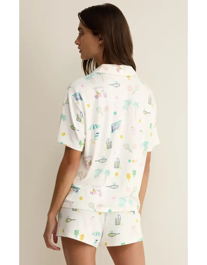 Z Supply Court Sports PJ Top