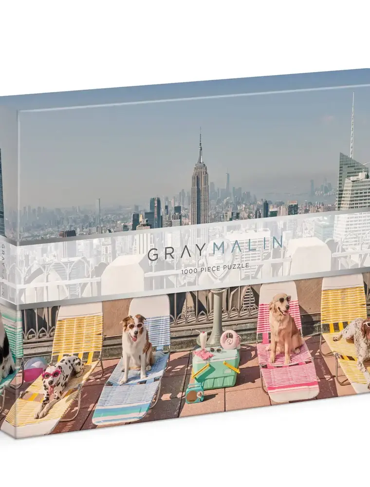 Chronicle Books Grey Malin Dogs of New York 1000 Piece Puzzle