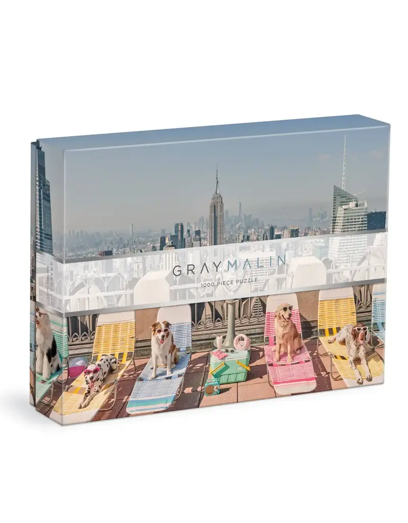 Chronicle Books Grey Malin Dogs of New York 1000 Piece Puzzle