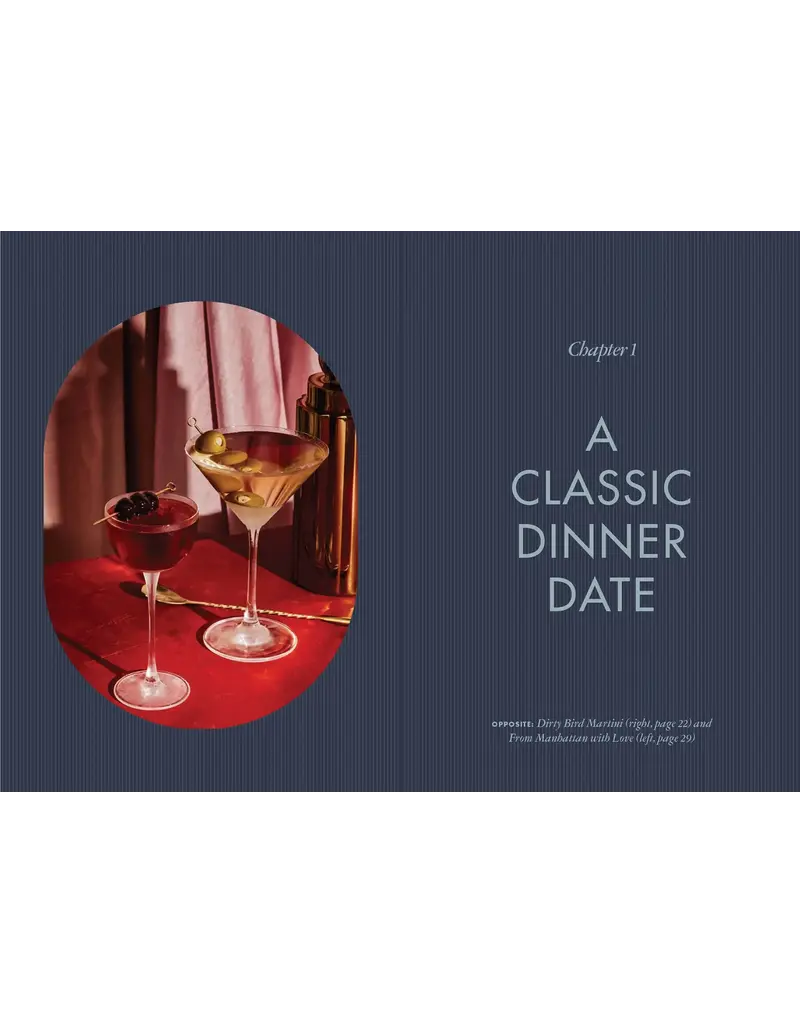 Chronicle Books Kindred Spirits Cocktails for Two Recipe Book