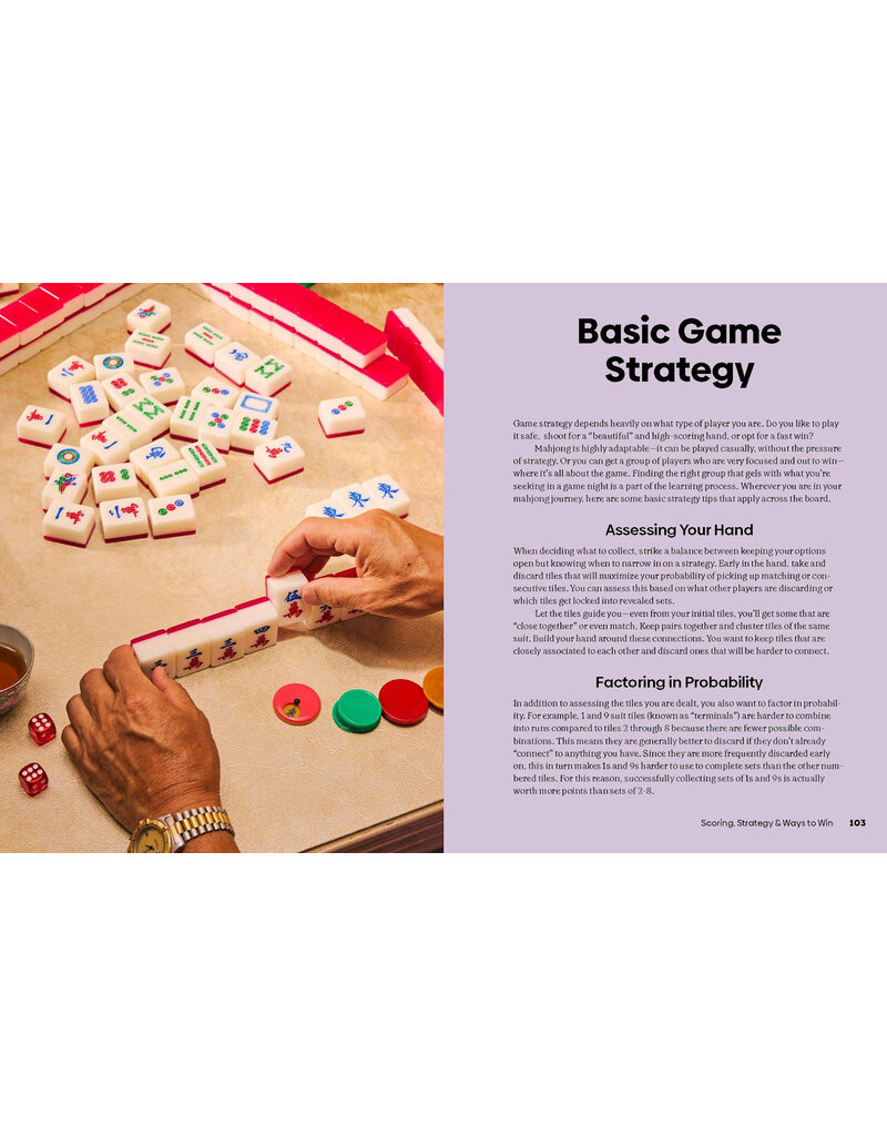 Chronicle Books Mahjong Guide Book