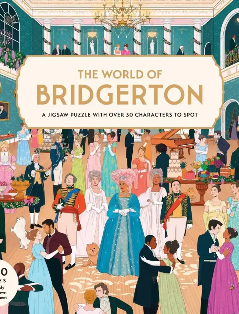 Chronicle Books The World of Bridgerton 1000 Piece Puzzle