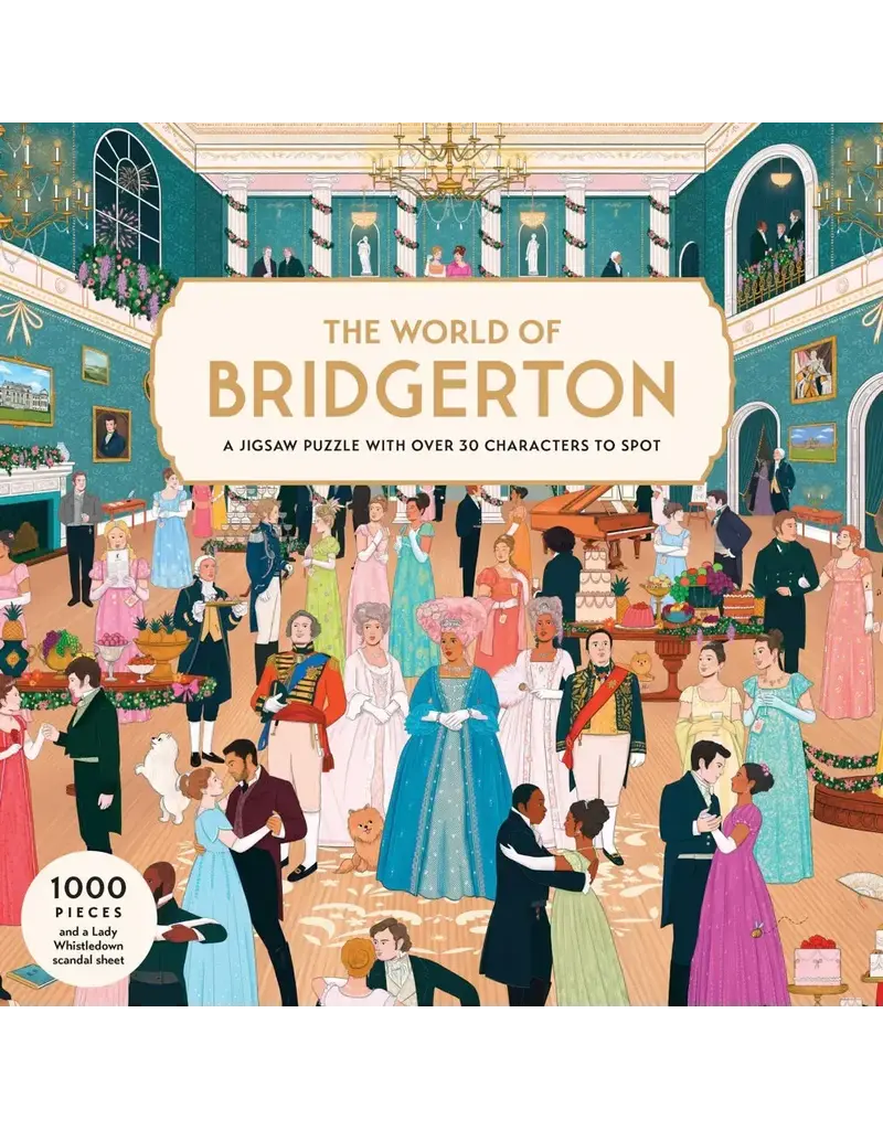 Chronicle Books The World of Bridgerton 1000 Piece Puzzle