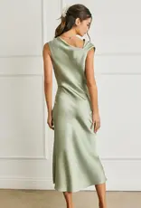 Dress Forum Sol Shoulder Detail Satin Dress