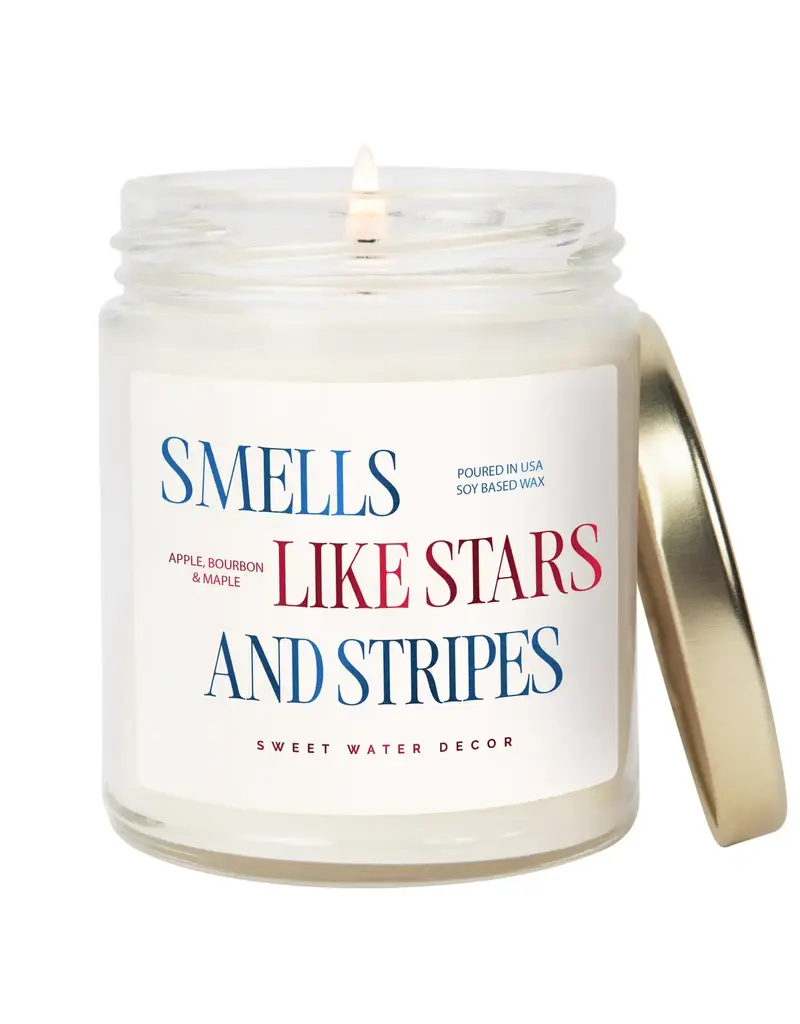 Sweet Water Decor Smells like Stars and Stripes 9oz. Soy Candle