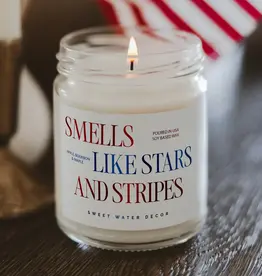 Sweet Water Decor Smells like Stars and Stripes 9oz. Soy Candle