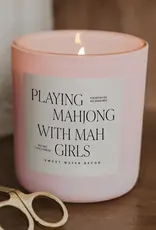 Sweet Water Decor Playing Mahjong with my Girls 15 oz. Soy Candle
