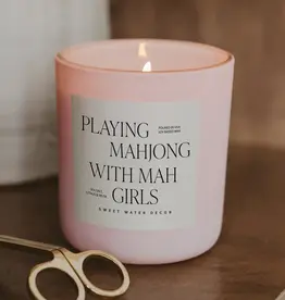 Sweet Water Decor Playing Mahjong with my Girls 15 oz. Soy Candle