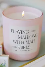 Sweet Water Decor Playing Mahjong with my Girls 15 oz. Soy Candle