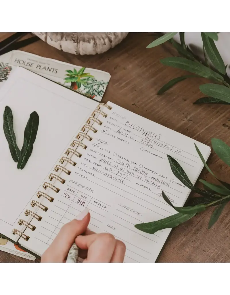 Sweet Water Decor Indoor/Outdoor Plant Journal