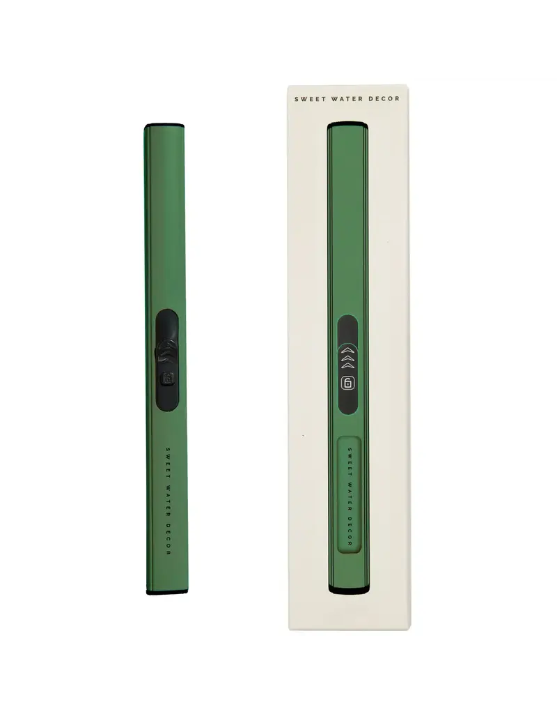 Sweet Water Decor Rechargeable Green Lighter