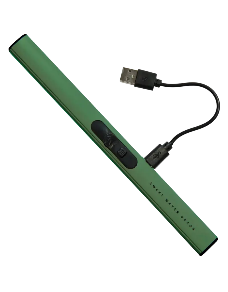 Sweet Water Decor Rechargeable Green Lighter
