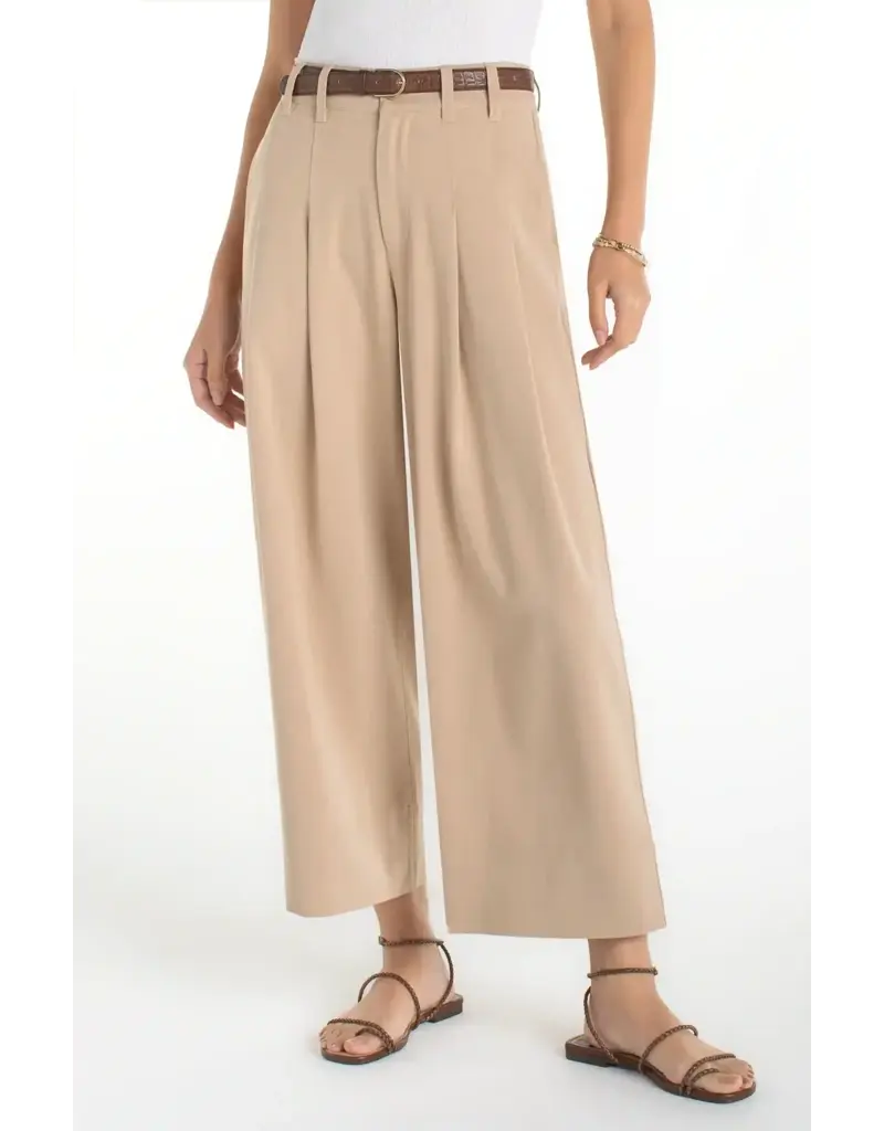 Liverpool Highrise Pleated Wide Leg Trousers