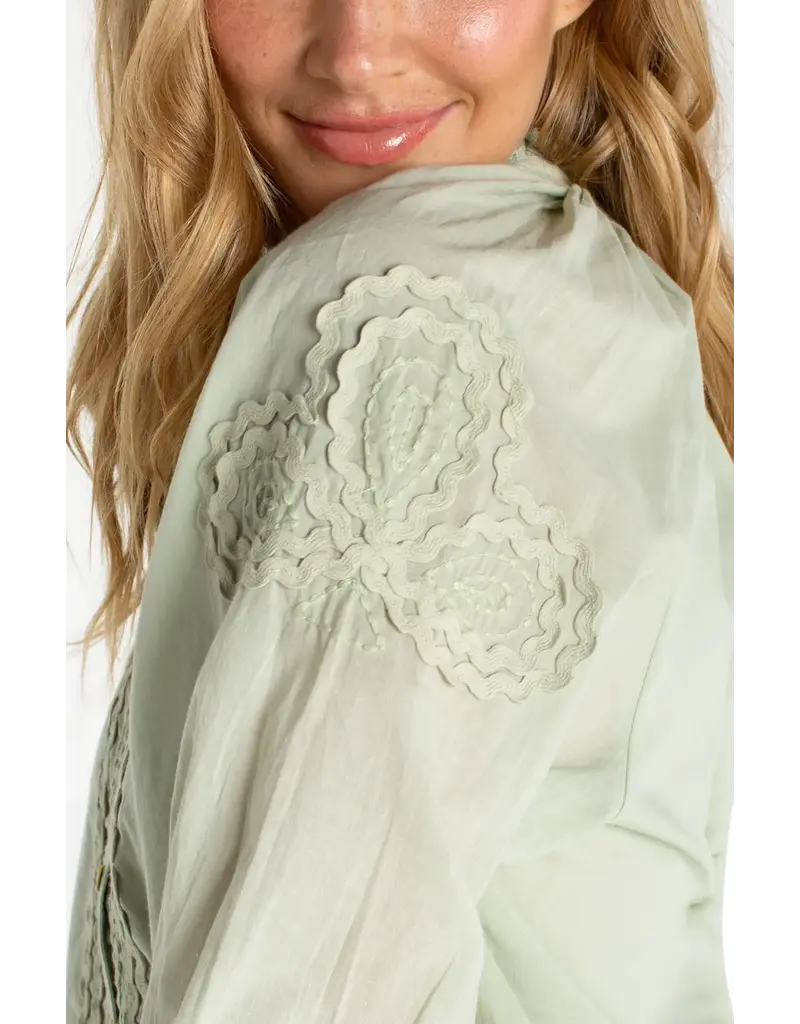 Liverpool 3/4 Sleeve Button Down