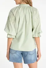 Liverpool 3/4 Sleeve Button Down