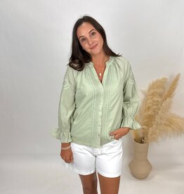 Liverpool 3/4 Sleeve Button Down
