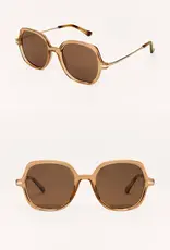 Z Supply Eclipse Polarized Sunglasses Ginger by Z Supply