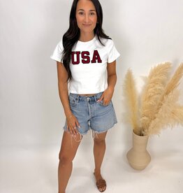 lelis Super Soft USA Baby Tee