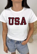 lelis Super Soft USA Baby Tee