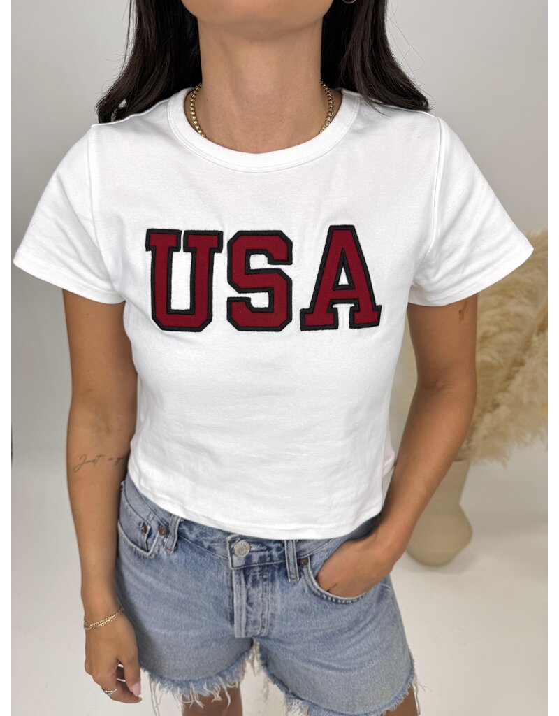 lelis Super Soft USA Baby Tee