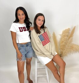 By Together Knit Americana Top