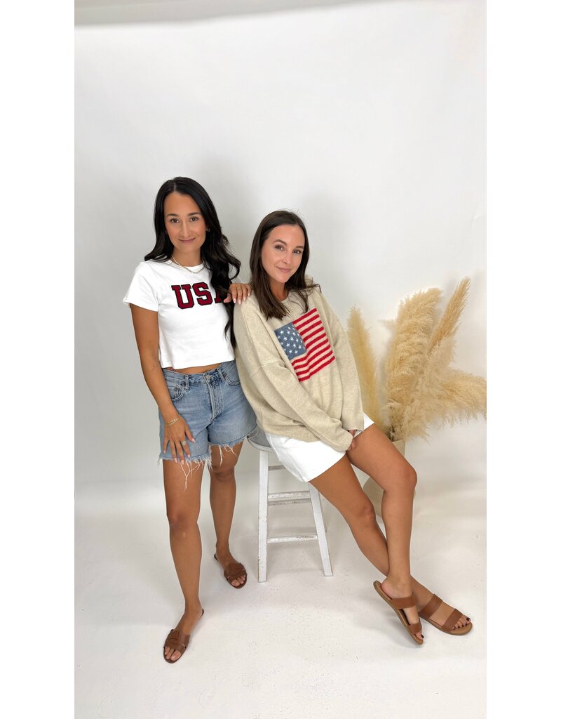 By Together Knit Americana Top