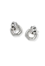Kendra Scott Parker Knot Vintage Silver Open Frame Earrings