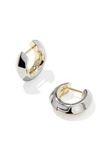 Kendra Scott Mikki Mixed Metal Huggie Earrings